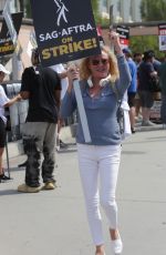 VVIRGINIA MADSEN at Fox Studios for SAG AFTRA Strike in Los Angeles 08/01/2023