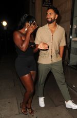WHITNEY ADEBAYO Arrives at Libertine Nightclub in London 08/06/2023