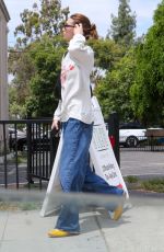 WHITNEY PORT Arrives at a Spa in Studio City 08/10/2023