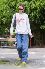 WHITNEY PORT Arrives at a Spa in Studio City 08/10/2023