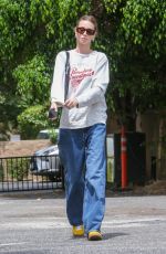 WHITNEY PORT Arrives at a Spa in Studio City 08/10/2023