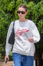 WHITNEY PORT Arrives at a Spa in Studio City 08/10/2023