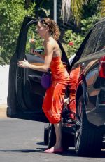 WHITNEY PORT Arrives at Her Home in Studio City 08/03/2023