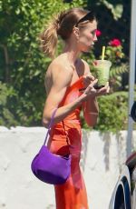 WHITNEY PORT Arrives at Her Home in Studio City 08/03/2023
