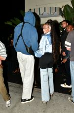 WINNIE HARLOW and Kyle Kuzma Arrives at Dave Chapelle