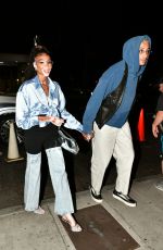 WINNIE HARLOW and Kyle Kuzma Arrives at Dave Chapelle