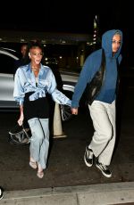WINNIE HARLOW and Kyle Kuzma Arrives at Dave Chapelle