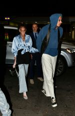 WINNIE HARLOW and Kyle Kuzma Arrives at Dave Chapelle