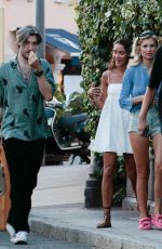 XENIA ADONTS and TAMARA KALINIC Out in Saint Tropez 07/31/2023
