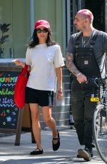 ZOE KRAVITZ Out for Dinner with a Friend in New York 08/23/2023