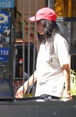 ZOE KRAVITZ Out for Dinner with a Friend in New York 08/23/2023