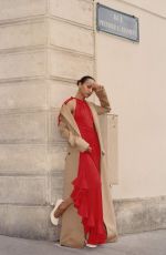 ZOE SALDANA for Net-a-porter, August 2023