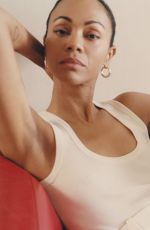 ZOE SALDANA for Net-a-porter, August 2023