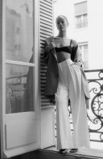 ZOE SALDANA for Net-a-porter, August 2023