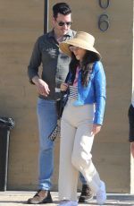 ZOOEY DESCHANEL and Jonathan Scott Out for Lunch at Nobu in Malibu 08/22/2023