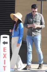ZOOEY DESCHANEL and Jonathan Scott Out for Lunch at Nobu in Malibu 08/22/2023