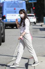 ZOOEY DESCHANEL Arrives at Brentwood Country Mart 08/04/2023