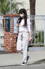 ZOOEY DESCHANEL Arrives at Brentwood Country Mart 08/04/2023