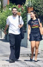 ADDISON RAE and Omer Fedi Leaves All Time in Los Feliz 09/14/2023
