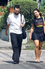 ADDISON RAE and Omer Fedi Leaves All Time in Los Feliz 09/14/2023