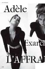 ADELE EXARCHOPOULOS in Madame Figaro, Septemer 2023