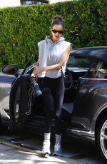 ALESSANDRA AMBROSIO Heading to a Gym in Beverly Hills 09/12/2023
