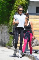 ALESSANDRA AMBROSIO Heading to a Gym in Beverly Hills 09/12/2023