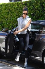 ALESSANDRA AMBROSIO Heading to a Gym in Beverly Hills 09/12/2023