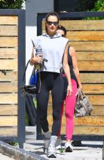 ALESSANDRA AMBROSIO Heading to a Gym in Beverly Hills 09/12/2023