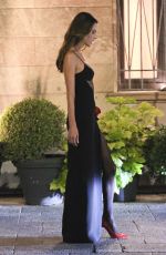 ALESSANDRA AMBROSIO Night Out at Milan Fashion Week 09/19/2023