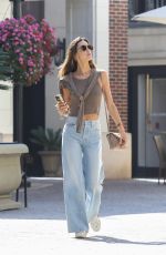 ALESSANDRA AMBROSIO Out and About in Brentwood 09/07/2023