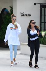 ALESSANDRA AMBROSIO Out with a Friend After Pilates Class in Malibu 09/06/2023