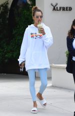 ALESSANDRA AMBROSIO Out with a Friend After Pilates Class in Malibu 09/06/2023