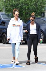 ALESSANDRA AMBROSIO Out with a Friend After Pilates Class in Malibu 09/06/2023