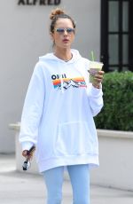 ALESSANDRA AMBROSIO Out with a Friend After Pilates Class in Malibu 09/06/2023