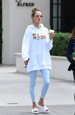 ALESSANDRA AMBROSIO Out with a Friend After Pilates Class in Malibu 09/06/2023