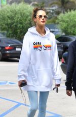 ALESSANDRA AMBROSIO Out with a Friend After Pilates Class in Malibu 09/06/2023