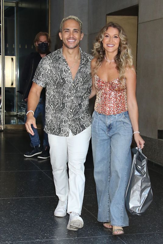 ALEXA and Carlos PANAVEGA at Today Show in New York 09/06/2023