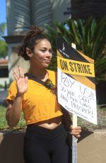 ALEXANDRA SHIPP at SAG Strike at Paramount Studios in Hollywood 09/08/2023