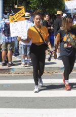 ALEXANDRA SHIPP at SAG Strike at Paramount Studios in Hollywood 09/08/2023