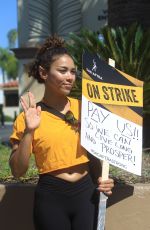 ALEXANDRA SHIPP at SAG Strike at Paramount Studios in Hollywood 09/08/2023