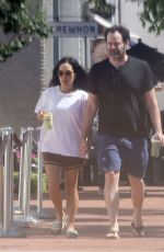 ALI WONG and Bill Hader Out for Smoothie at Erewhon Market in Los Angeles 09/07/2023