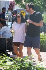 ALI WONG and Bill Hader Out for Smoothie at Erewhon Market in Los Angeles 09/07/2023