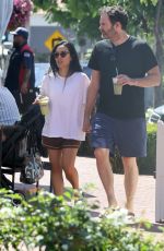 ALI WONG and Bill Hader Out for Smoothie at Erewhon Market in Los Angeles 09/07/2023