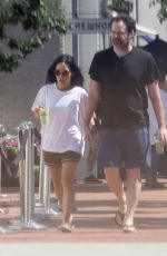 ALI WONG and Bill Hader Out for Smoothie at Erewhon Market in Los Angeles 09/07/2023