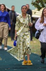 ALICE BRAGA at Burberry SS24 Collection Catwalk Show at London Fashion Week 09/18/2023