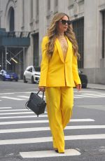 ALLISON HOLKER Out at NYFW in New York 09/11/2023