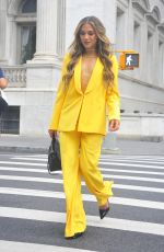 ALLISON HOLKER Out at NYFW in New York 09/11/2023