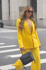 ALLISON HOLKER Out at NYFW in New York 09/11/2023