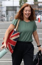 ALYSON HANNIGAN Arrives at Dancing with the Stars Set in Los Angeles 09/15/2023